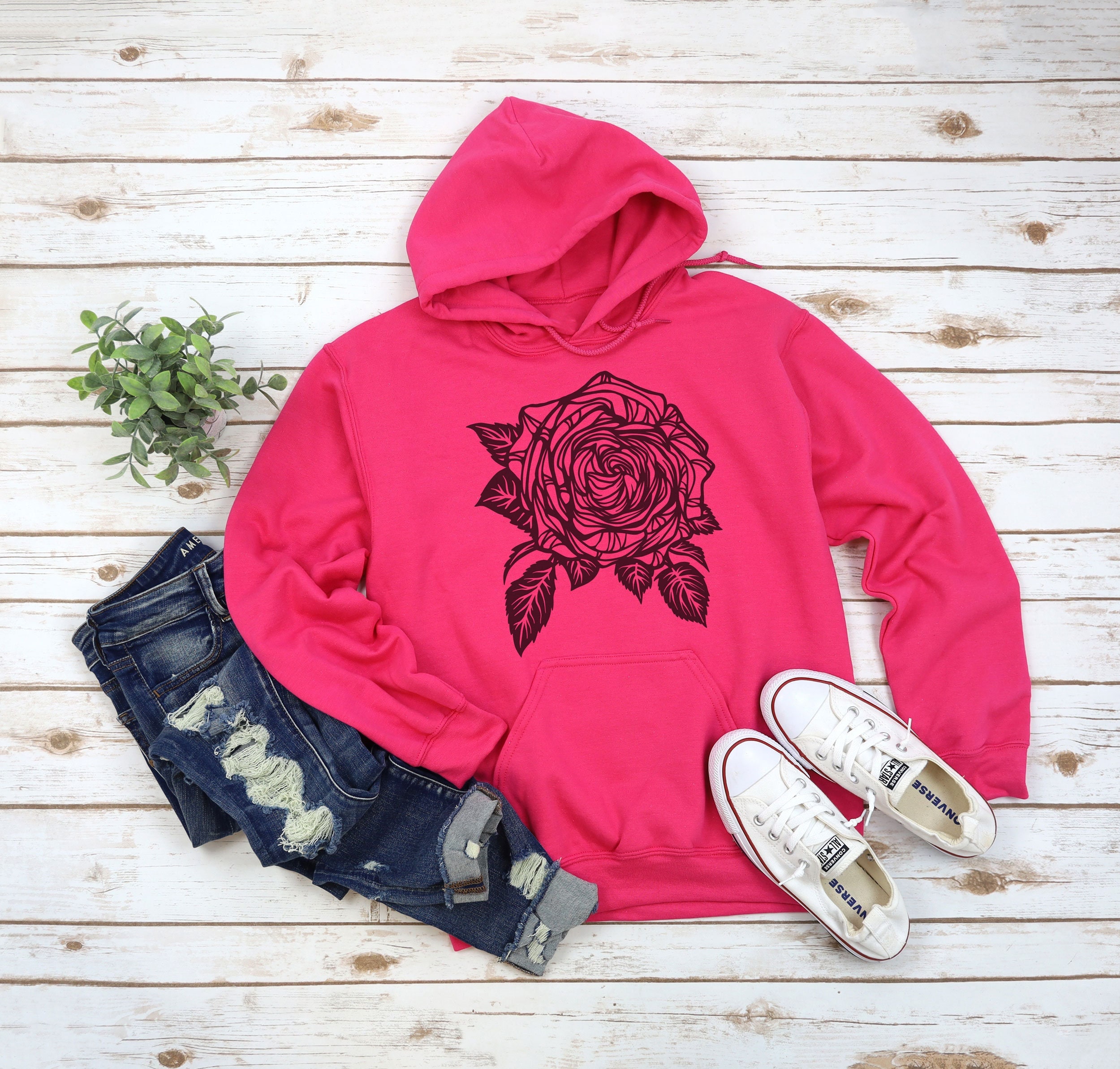 Obey hotsell rose sweatshirt