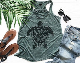 A Little Bit of Pirate and a Whole Lot of Mermaid Racerback Tank T