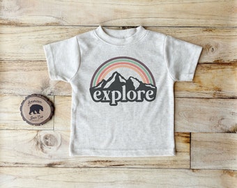 Nature Shirts for Kids| Kids Nature Shirt| Explore Shirt for Kids| Kids Outdoors Camping Shirt| Kids Adventure Shirt| Baby Nature Shirt|