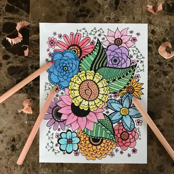 Recovery Coloring Pages - Etsy