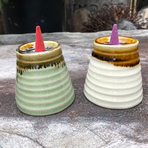 Ceramic incense burner