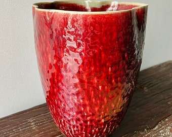 Red Celadon Vase