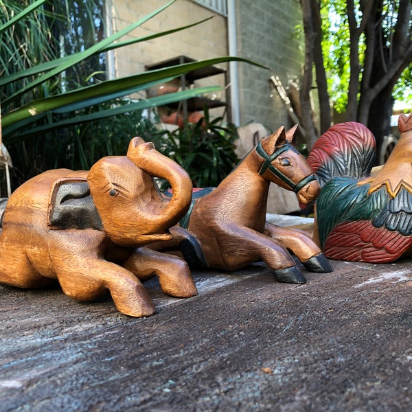 Wooden Animals Door Stop