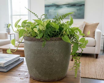Vintage clay pot from Thailand