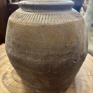 Vintage clay pot from Thailand # 1