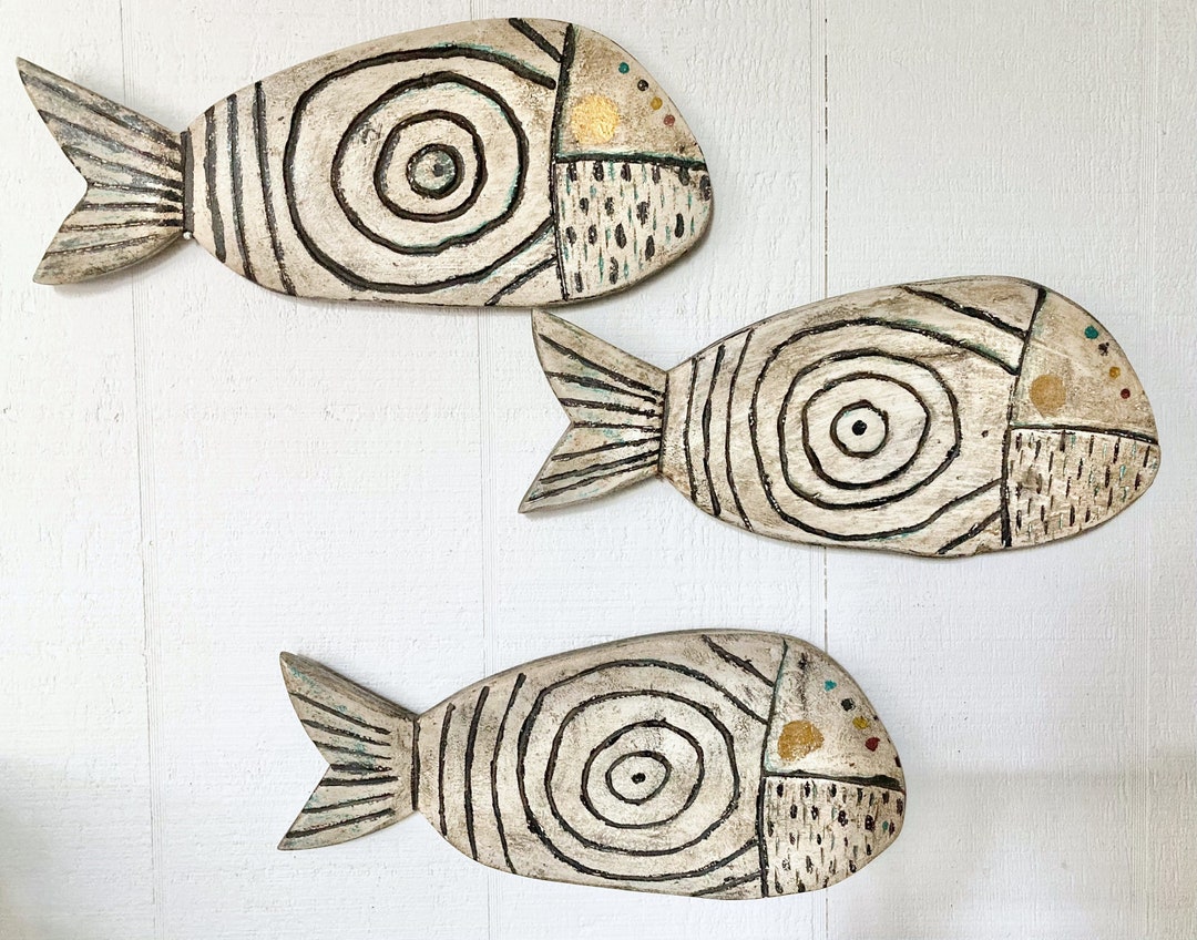 Fish Wall Art Decor - Etsy