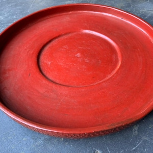Vintage Burmese Lacquered Tray