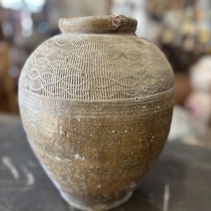 Vintage clay pot from Thailand # 2