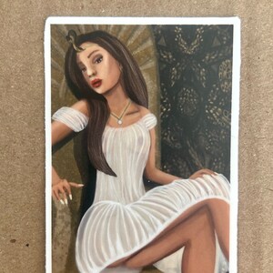 Cleopatra Art Sticker