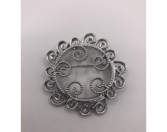 sarah coventry argent ton broche broche bijoux de mode