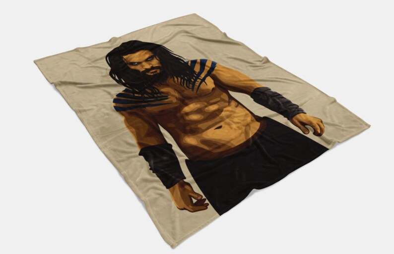 Khal Drogo Jason Momoa Soft Plush Fleece Blanket Game of Etsy