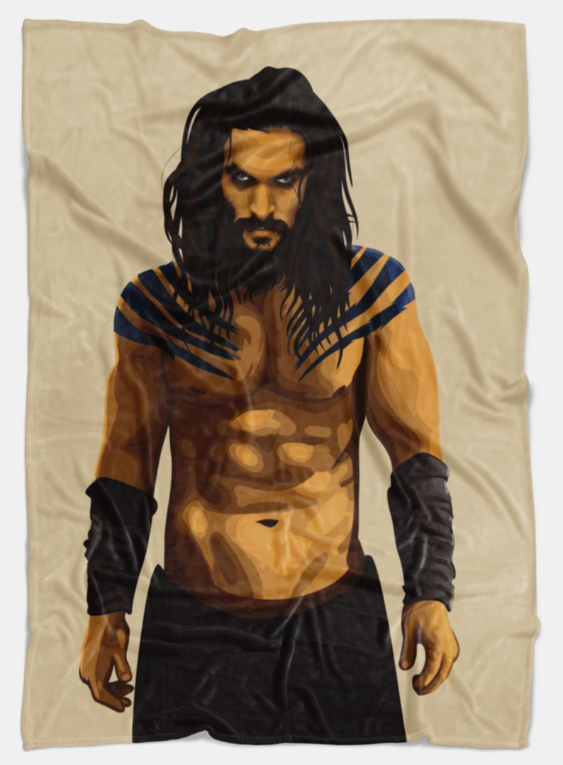Khal Drogo Jason Momoa Soft Plush Fleece Blanket Game of Etsy