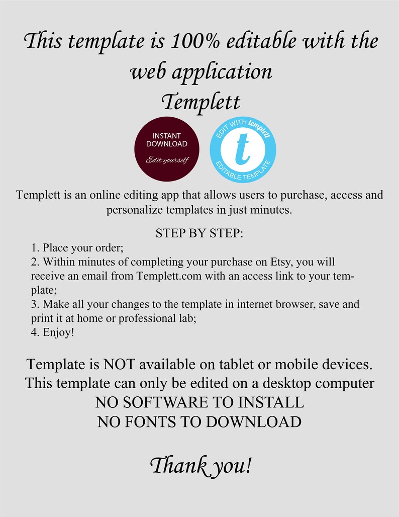 Table Number Template Instant Download Fully Editable Etsy