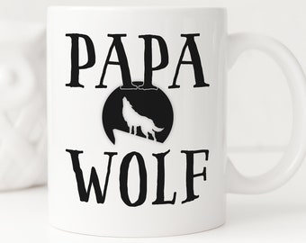 Download Papa Wolf Mug Etsy