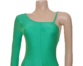 Bodysuit Unitard Catsuit Jumpsuit Emerald Green Lycra (Shola) colour choice available