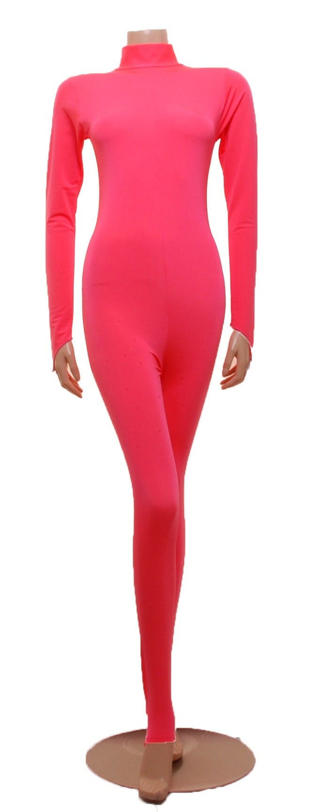 Catsuit Jumpsuit Unitard Bodysuit Long Sleeves Freestyle Dance Catsuit