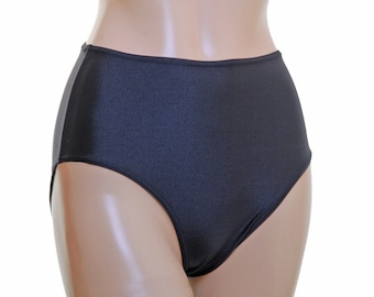 knickers Dancewear High Waist Black Lycra (colour choice available)