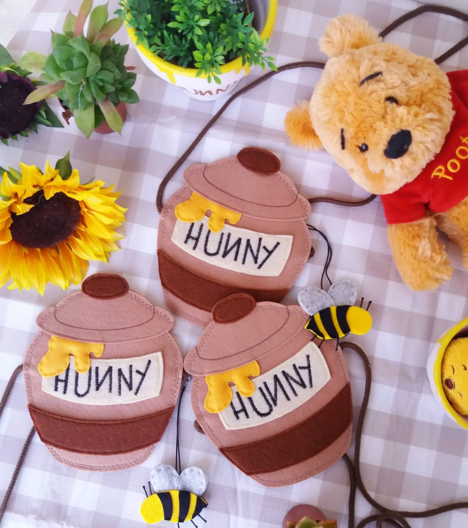 Winnie The Pooh Hunny Pot Disney Winnie The Pooh Hunny Pot Etsy Canada 