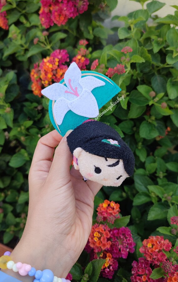 Handmade Felt Mulan Magnolia Flower Accessory, Princess  display picture 2