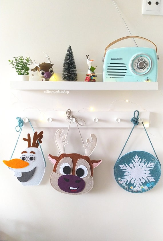 Frozen Olaf and Sven Felt Purse Disney Disney Princess Bound Frozen Kids Bag Toddler Purse Wallet Crossbody Etsy Israel