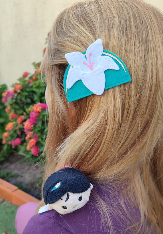 Handmade Felt Mulan Magnolia Flower Accessory, Princess 
