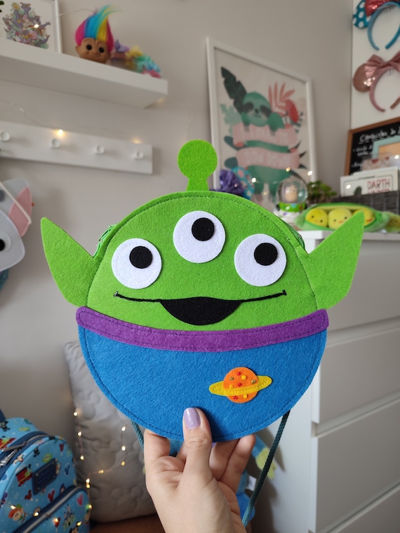 Pixar Monsters Inc Boo Disguise Crossbody Wallet