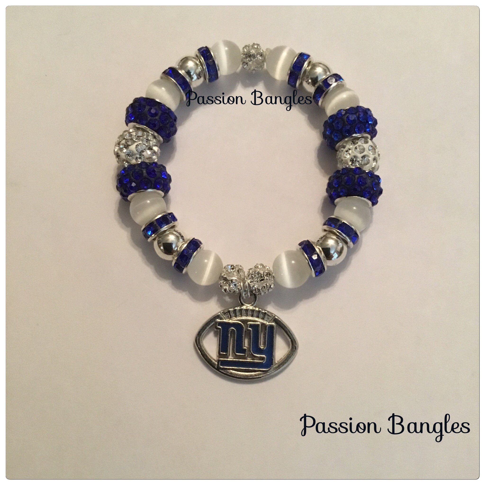 New York Giants Charm Bracelet