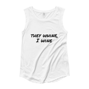 Wine Cap Sleeve T-Shirt