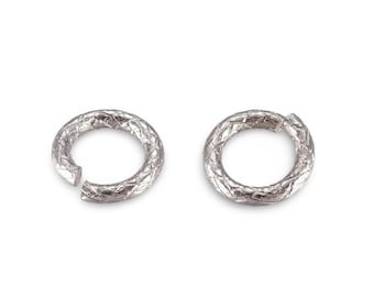 7mm-16Gauge Stainless Steel Jump Rings, Unsoldered Silver Jumprings, Findings, Thick Rings, Jewelry Making Supplies, SS048-JR