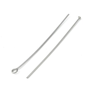540pcs Stainless Steel Ball Head Pins, 9 Styles, Silver Findings, Bulk Wholesale,Stainless Steel Ball Pins for DIY Jewelry Making, Wholesale