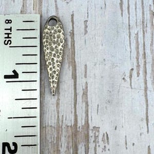 Hammered Teardrops,Metal Bead Drop,Antiqued Pewter,Wholesale Earring Findings,DIY Jewelry Making,Boho Components,Charm,PT524 immagine 8