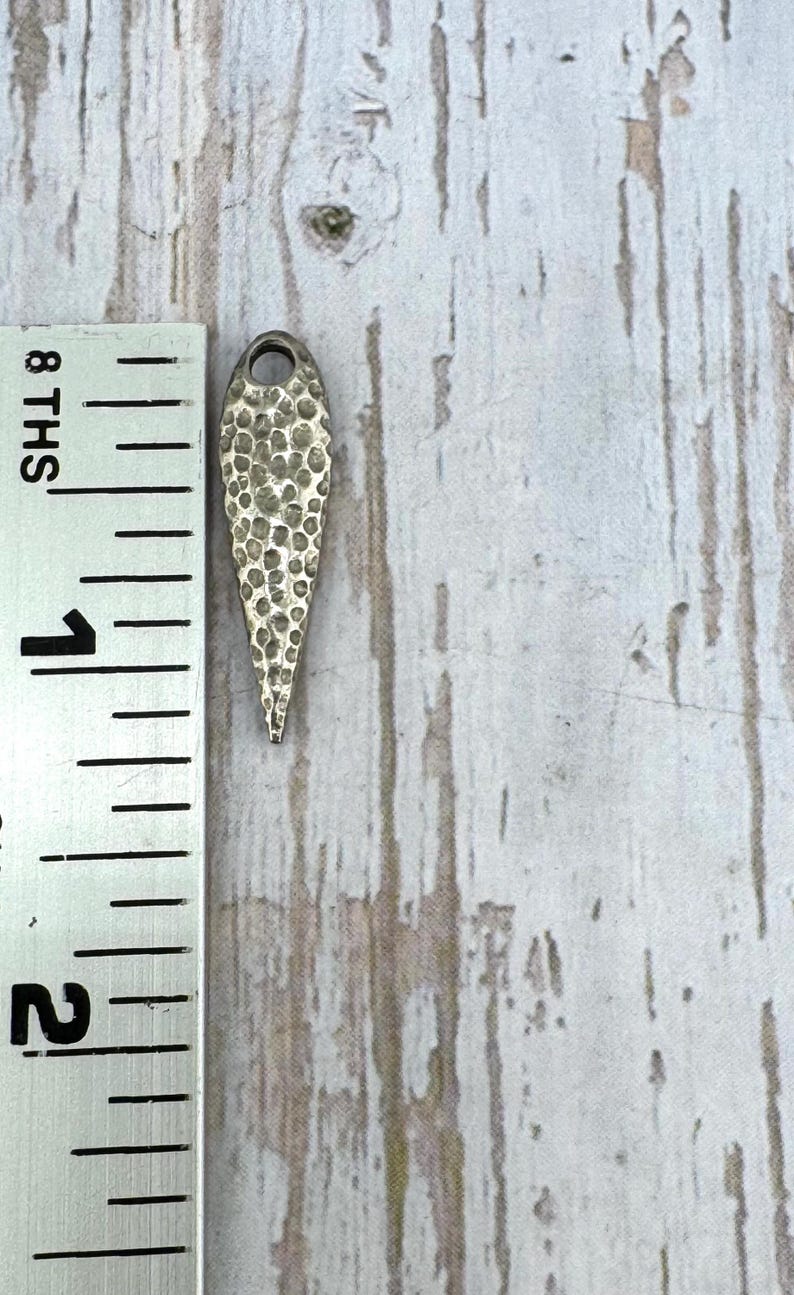 Hammered Teardrops,Metal Bead Drop,Antiqued Pewter,Wholesale Earring Findings,DIY Jewelry Making,Boho Components,Charm,PT524 immagine 8
