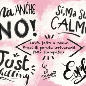 Sarcastic Quotes / Printable Digital Download / Handwritten PNG / Clipart PNG /
