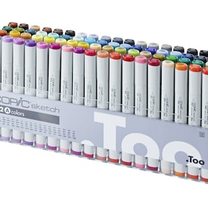 Copic SKETCH 72 Sets A/B/C/D/E