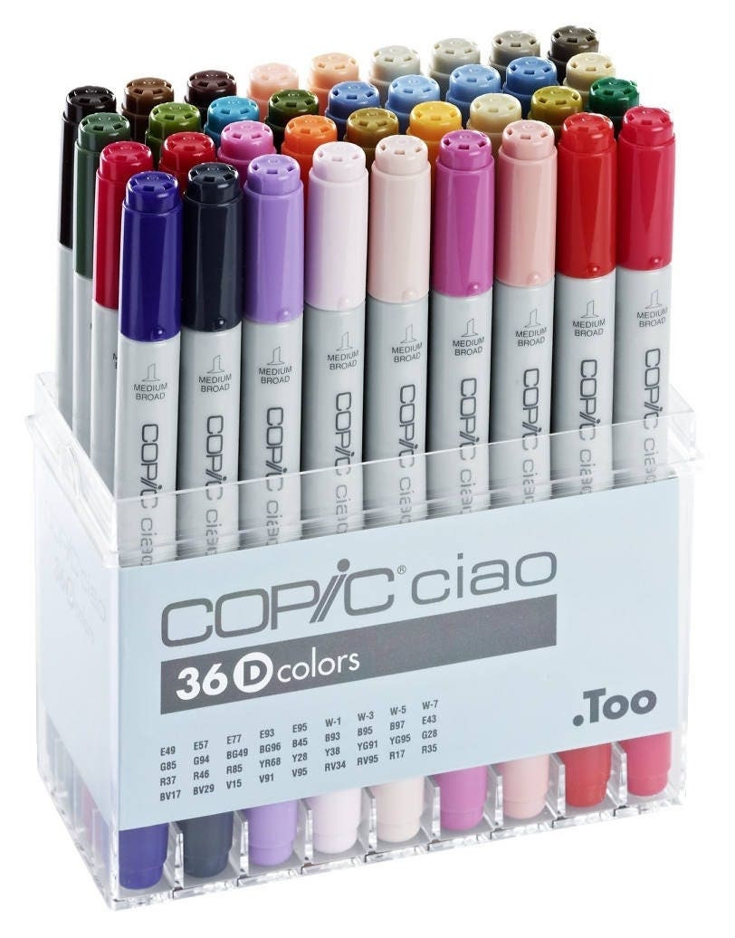 Copic CIAO 36D Set - Etsy