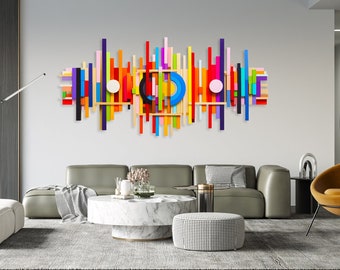 Contemporary Wall Art Abstract Wall Sculpture Birthday Gift Outdoor Decor Modern Abstract Wall Art Home Decor Wall Hangings