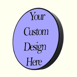 Impresiones de arte personalizadas Colgante de pared LED Obra de arte personalizada Decoración de pared Regalos de Navidad Impresiones personalizadas Enmarcadas Arte de pared personalizado