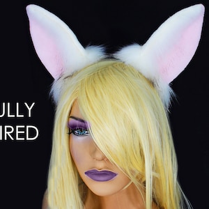 fennec fox ears fennec fox costume ears cat ears kitty ears kitten ears headband ears faux ears wolf ears neko ears cosplay ears fox costume