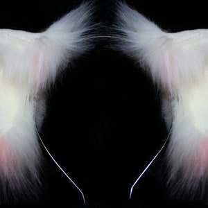 fox ears cat ears kitty ears kitten ears headband ears faux ears wolf ears neko ears cosplay ears fox costume cat costume purple kawaii cat