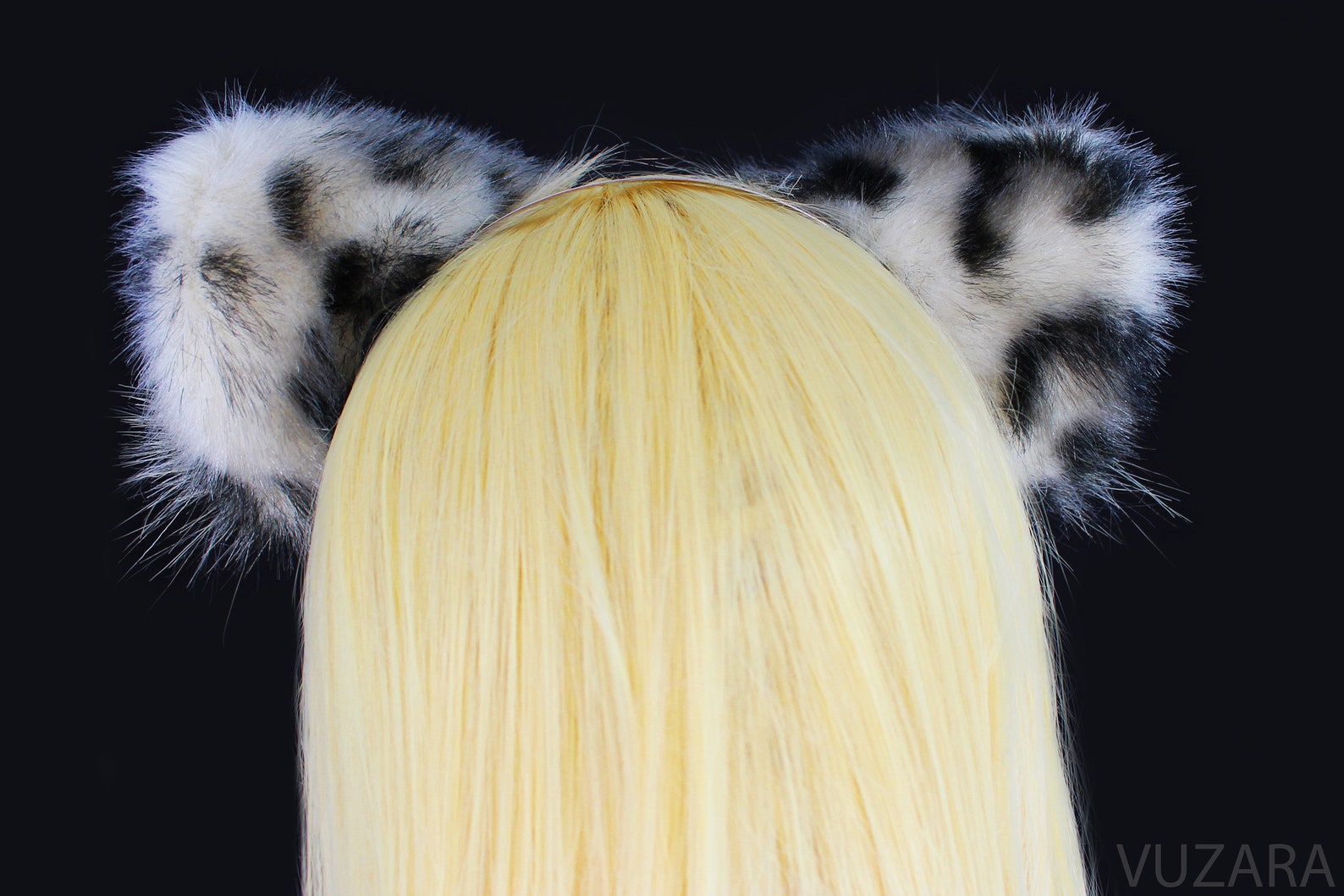 Snow leopard ears snow leopard costume ears snow leopard | Etsy