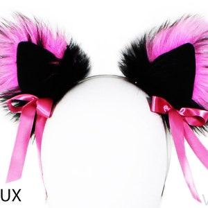 fox ears cat ears kitty ears kitten ears headband ears faux ears wolf ears neko ears cosplay ears fox costume cat costume purple kawaii cat