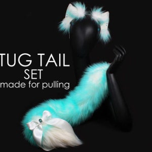 fox tail and ears set cat tail and ears set clip on tail cosplay tail and ears set fox tail cat tail fox ears cat ears cosplay mature vuzara