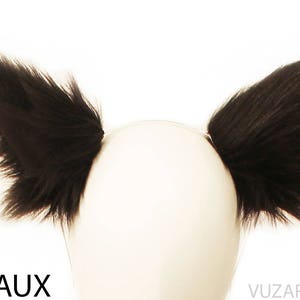 fox ears cat ears kitty ears kitten ears black cat ears headband ears faux ears wolf ears neko ears cosplay ears fox costume ears cosplay