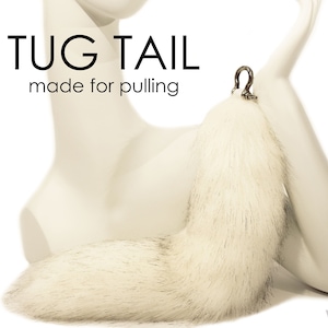 fox tail cat tail cosplay tail TUG TAIL kitsune tail fox tail cat tail kitten tail cosplay tail fluffy tail furry tail cat petplay VUZARA