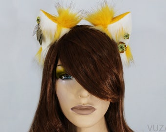 fox ears cat ears kitty ears kitten ears headband ears faux ears wolf ears neko ears cosplay ears fox costume cat costume kawaii fox ears