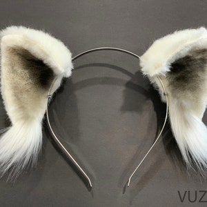 red panda ears dog ears fox ears cat ears kitty ears kitten ears headband ears faux ears wolf ears neko ears cosplay ears fox costume kawaii