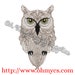 Henna Owl Embroidery Design