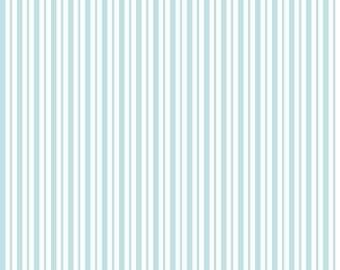 Kimberbell Basics Awning Stripe (Teal) 1/2 yard