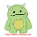 Little Monster Applique Design