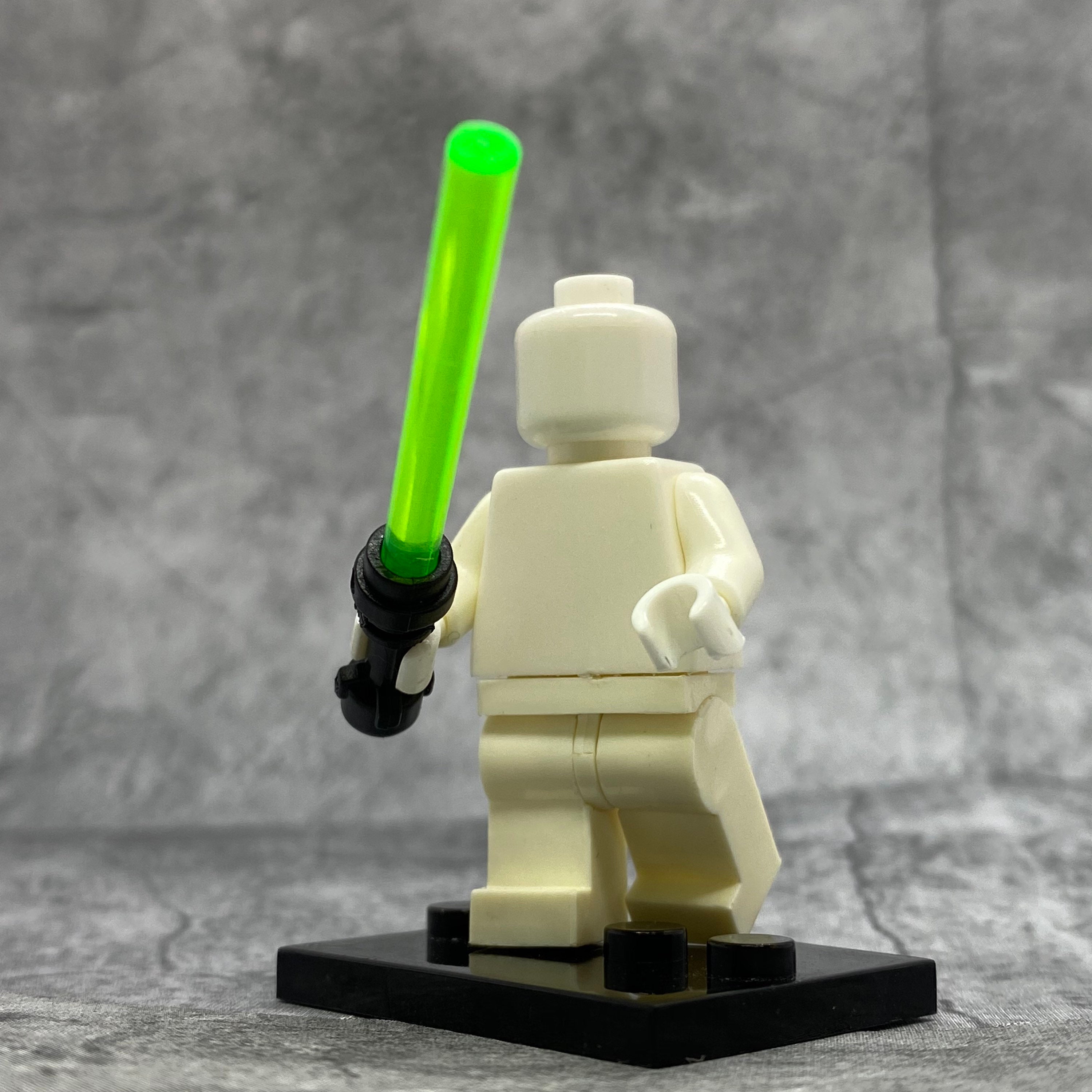 custom lego minifigure lightsaber